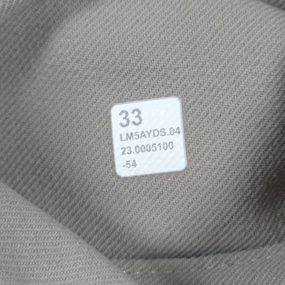 Lululemon Men’s ABC Slim Fit 5 Pocket Pant 33 Raw Linen Beige Warpstreme Khaki - Picture 4 of 8